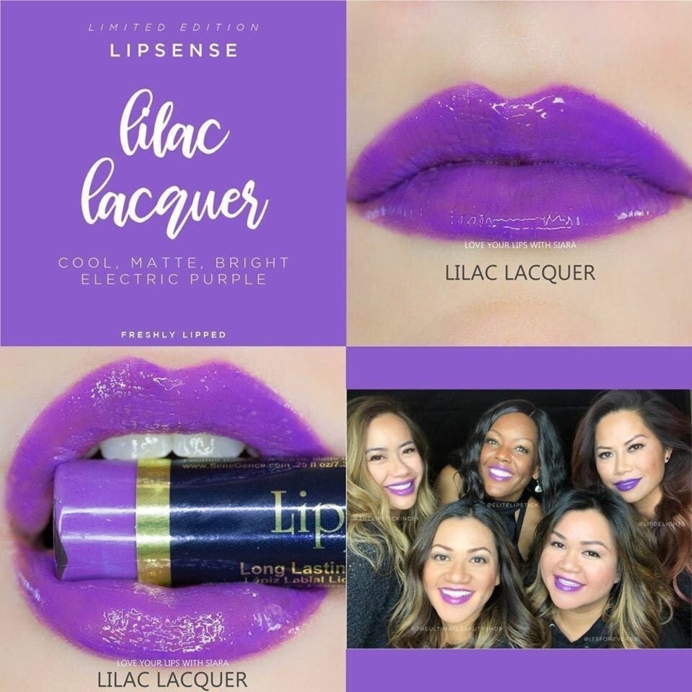 New Senegence LipSense Lilac Lacquer
